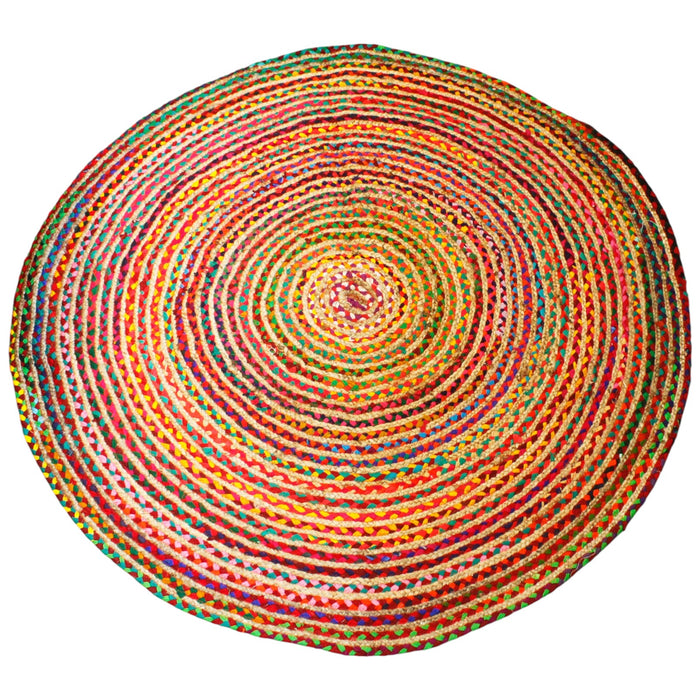 Jute & Recycled Cotton Rug - Choice of 3 Sizes