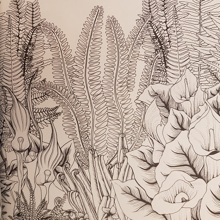 Adult Colouring Book - The Garden Of Earthly Delights by Adriana Picker