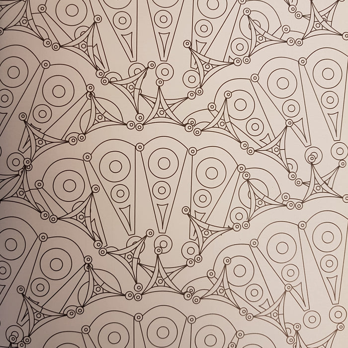 Adult Colouring Book - Peaceful Patterns by Charlie Wood-Penn