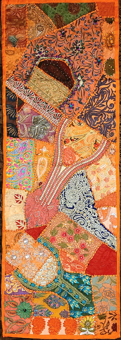 Patchwork Wall Hanging / Table Runner - Choice of Colours