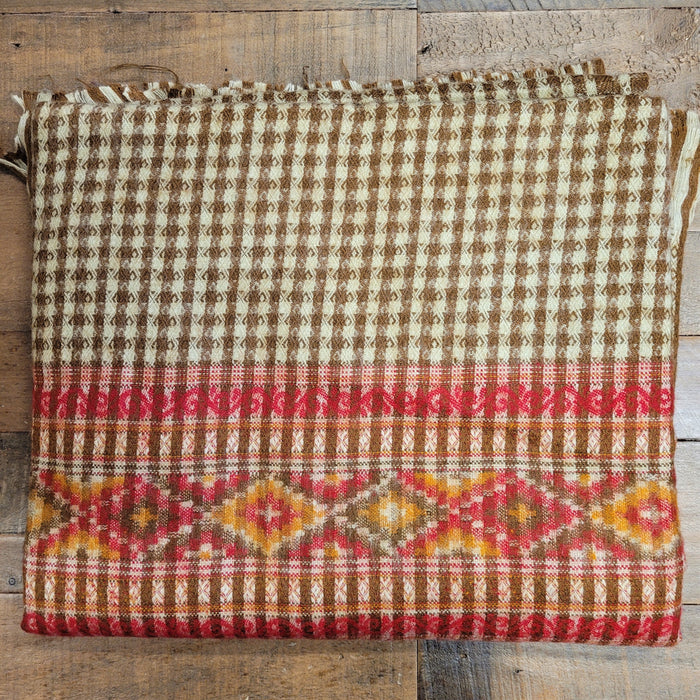 100% Acrylic Multi-Pattern Shawl / Blanket / Throw