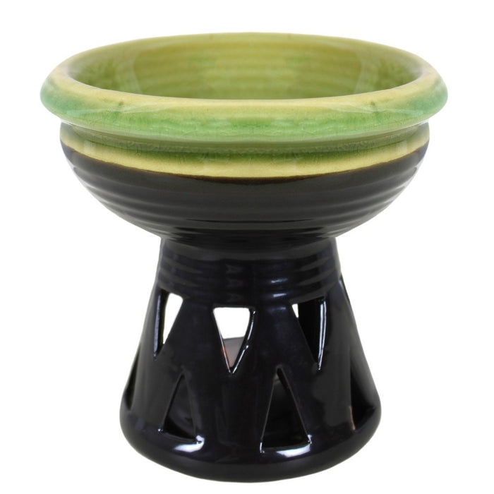 Two-Tone Deep Bowl Ceramic Oil Burner - Choice Of Colours