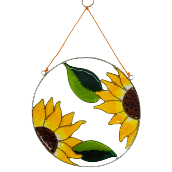 Sunflower Circle Suncatcher