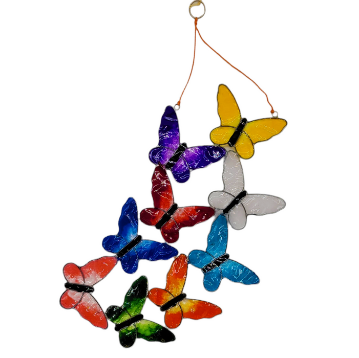 Butterfly Swarm Suncatcher