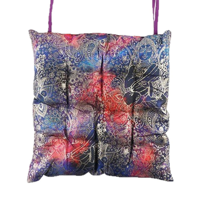 BUDDHA Design Seat Pad Cushion - 40cm - Choice of Three Colours