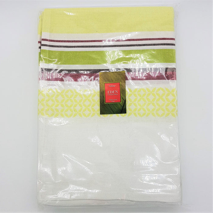 100% Cotton Outdoor Tablecloth - Eden Collection