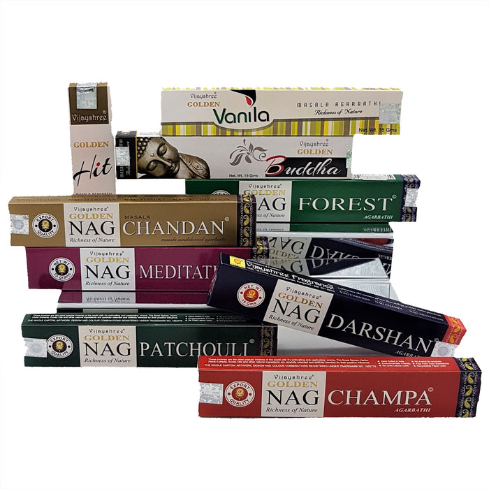 VIJAYSHREE GOLDEN Richness Of Nature Incense Sticks - Choice of Fragrances