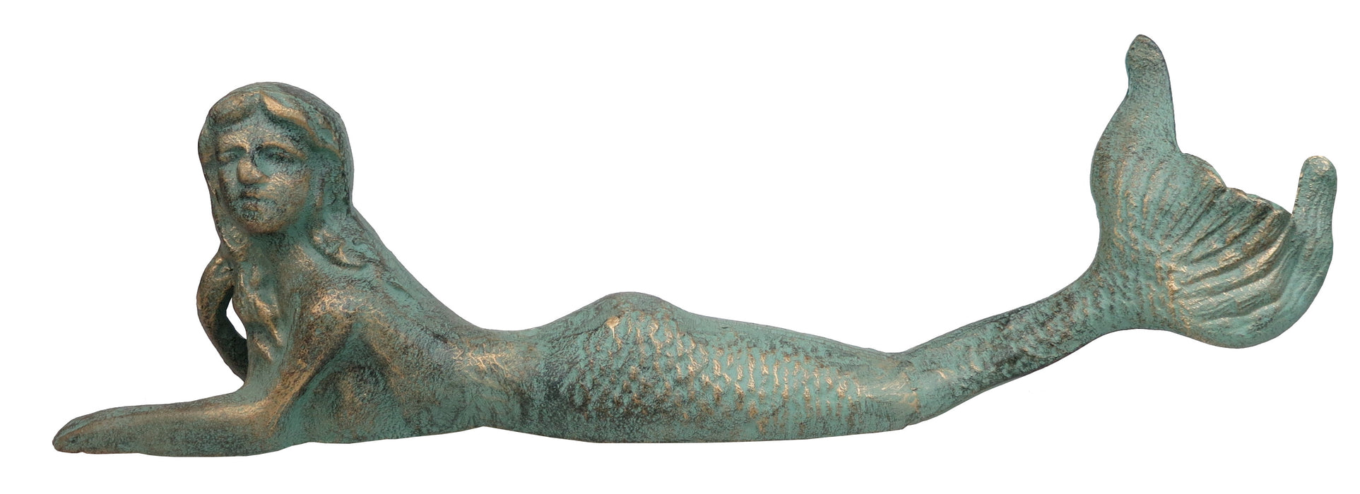 Cast Metal Posing Mermaid Figure - Choice of Two