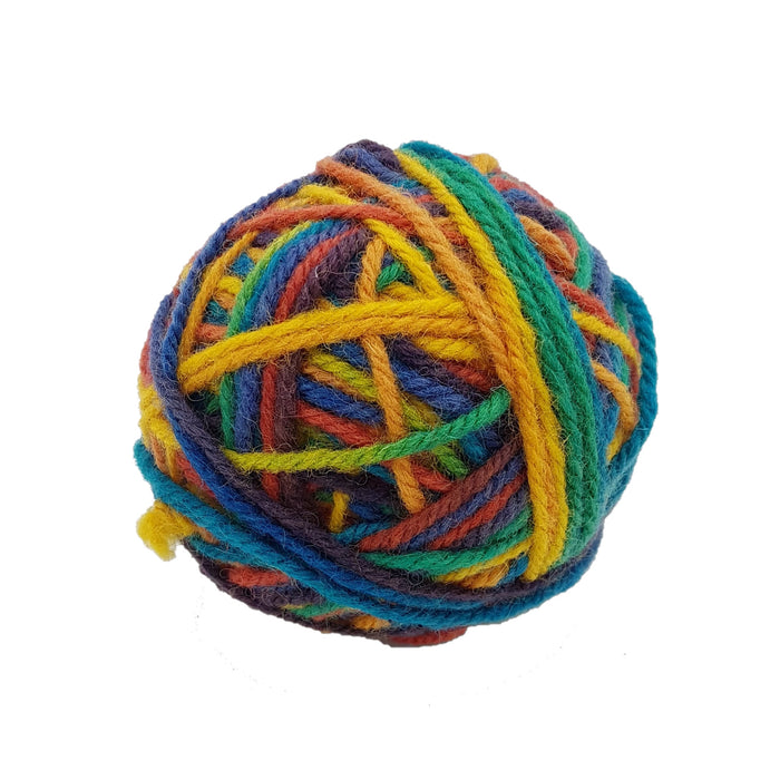 100g Rainbow Thread Ball - 100% Wool
