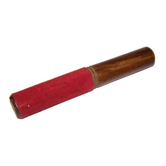 Wooden Singing Bowl Stick - Red Velvet