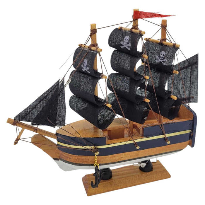 Small Wooden Pirate Ship
