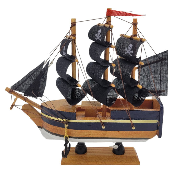 Small Wooden Pirate Ship