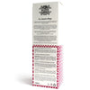 White and red patterned cardboard box for home 120ml reed diffuser on jasmine wings with glass bottle inside