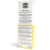 White and gold patterned packaging for a 120ml vanilla plantation reed diffuser with glass bottle inside