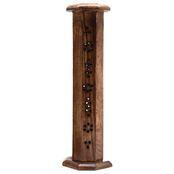 Mango-Holz-Räucherturm - Achteckig