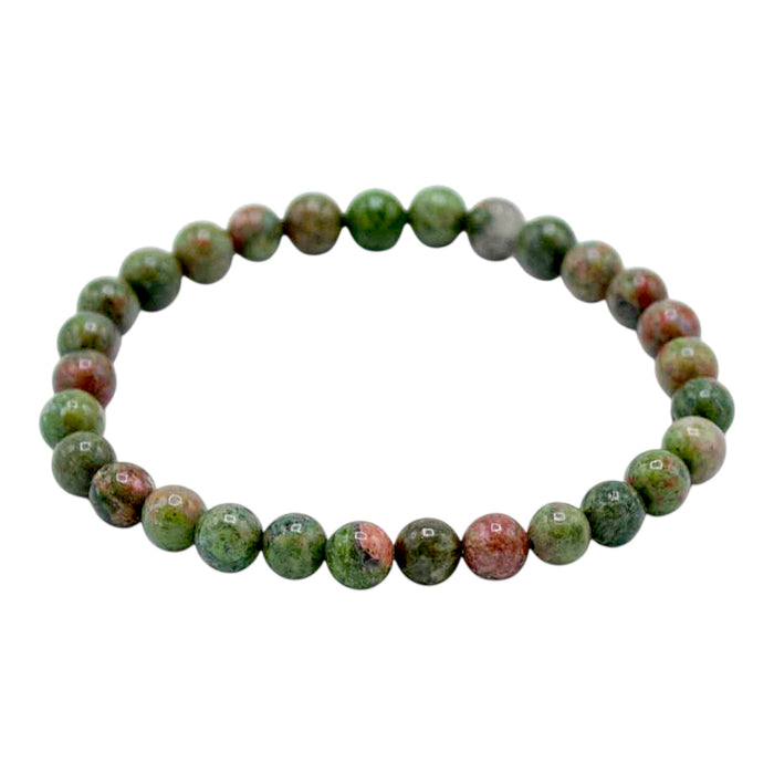 Gemstone 'Manifestation' Bracelet - Green Jasper - Growth