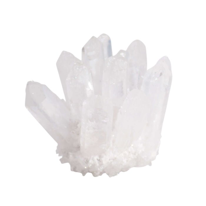 Gefertigter Quarzkristall-Cluster – Klarer Quarz