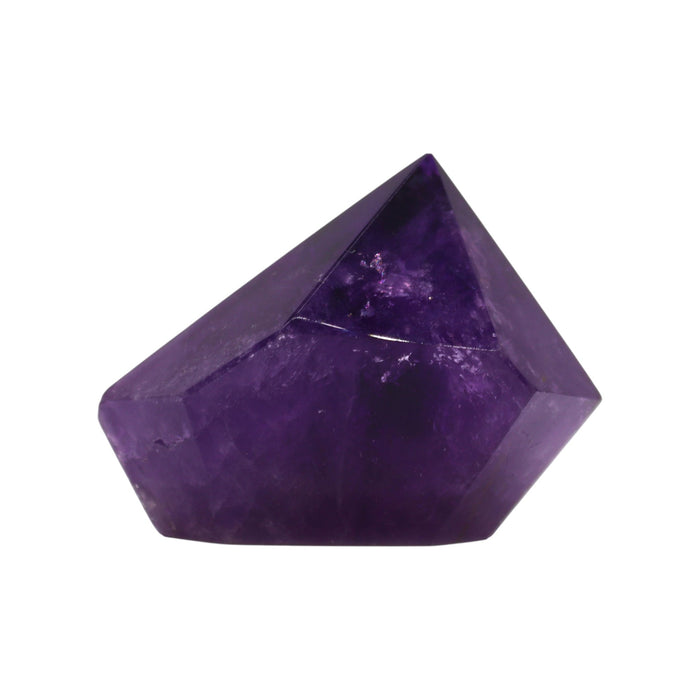 Mittelkräftige Farbe Amethystkristallspitze – ca. 139 g