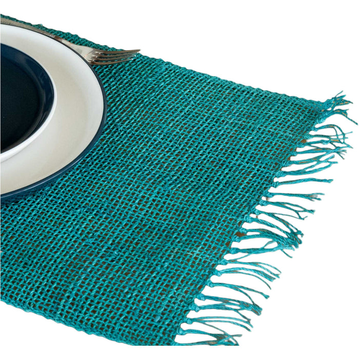 Seagrass Placemat - Turquoise