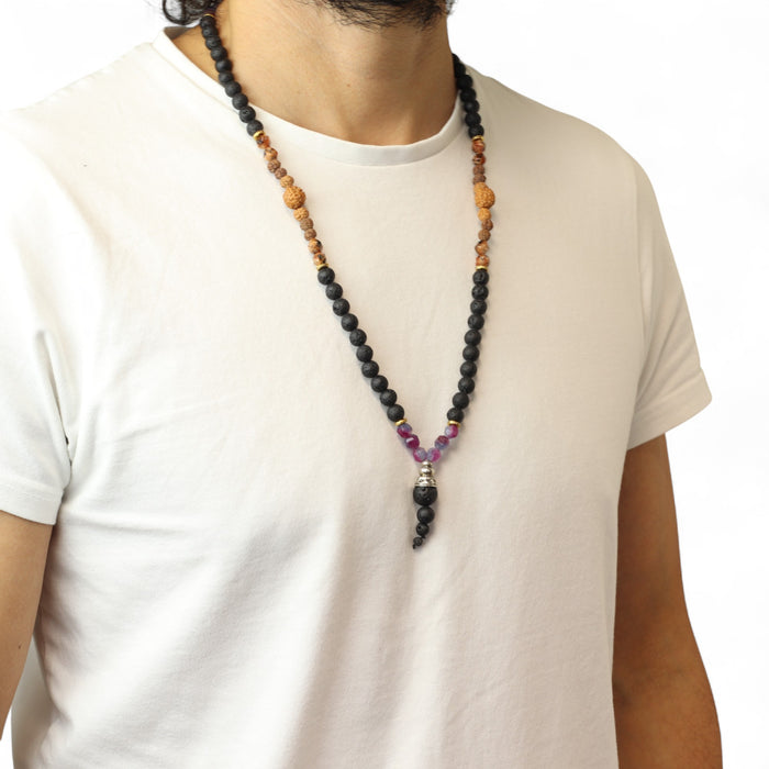 Essence Of The Volcano Necklace - Embracing The Dark Side