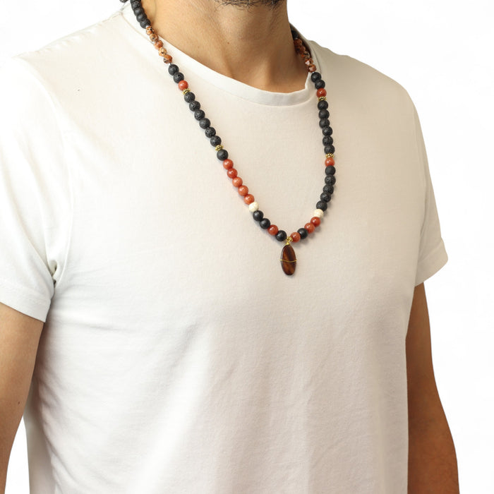Essence Of The Volcano Necklace - Protection