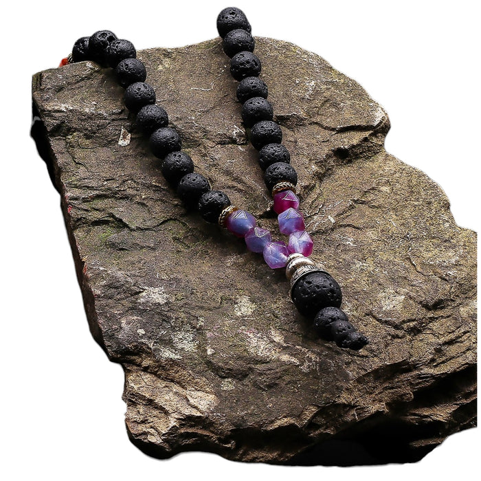 Essence Of The Volcano Necklace - Embracing The Dark Side