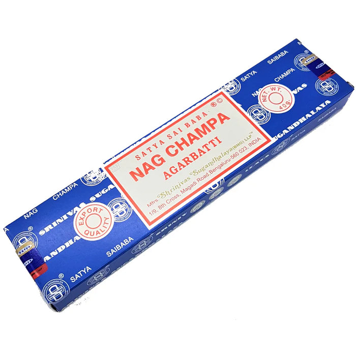 SATYA Nag Champa Räucherstäbchen – 40g