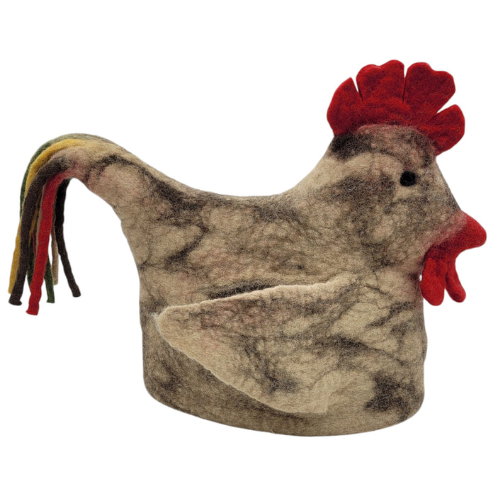 Filz-Festivalhut - Huhn