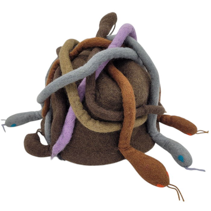 Felt Festival Hat - Snakes