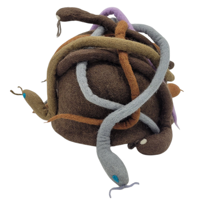 Felt Festival Hat - Snakes