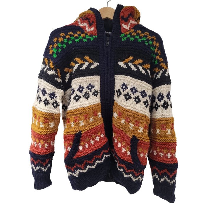 GRINGO FAIRTRADE 100% Wolle Strickpullover – Türkis