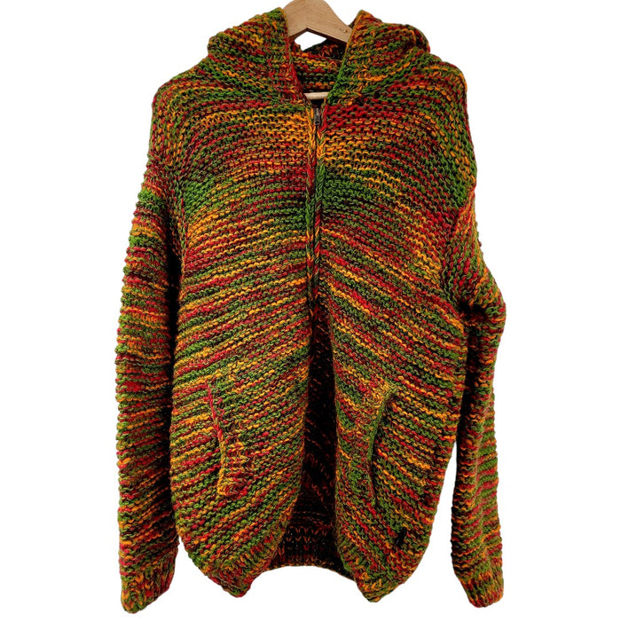 GRINGO FAIRTRADE 100% Wolle Strickpullover – Türkis