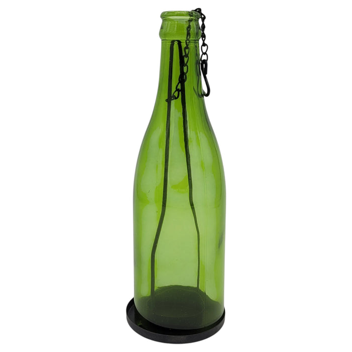 Glass Bottle Hanging Tealight Holders - Choice Of 6 Colours