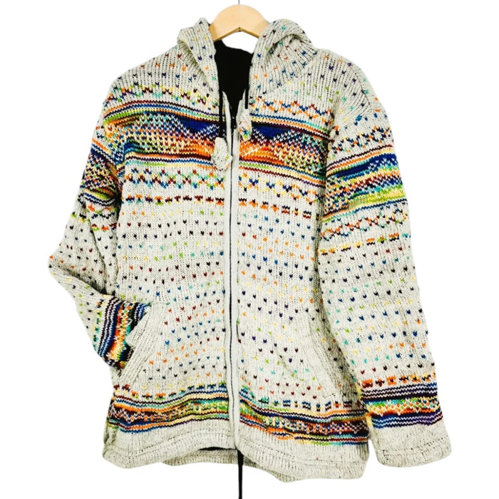 GRINGO FAIRTRADE 100% Wolle Strickpullover – Türkis