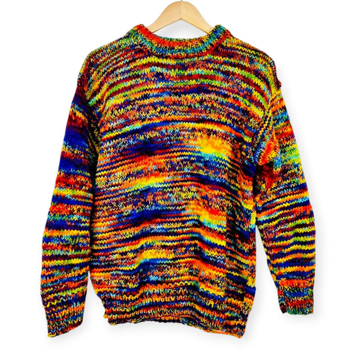 GRINGO FAIRTRADE 100% Wolle Strickpullover – Türkis