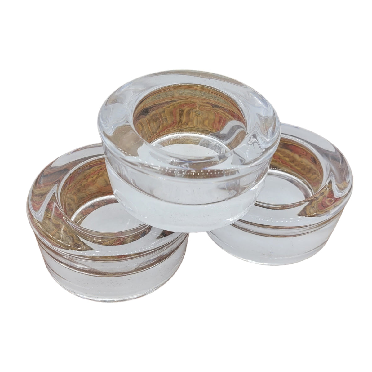 Clear Glass Tealight Holders The Window, Milford Haven