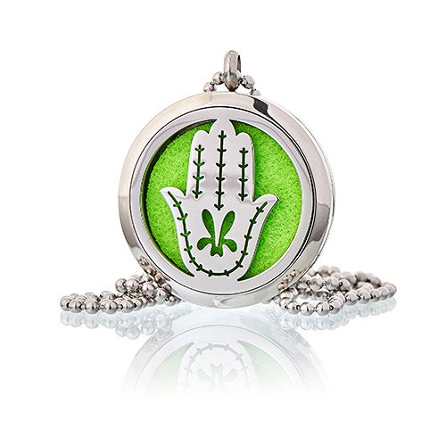 Collier Diffuseur d'Huiles Essentielles - 30mm - Choix de Motifs
