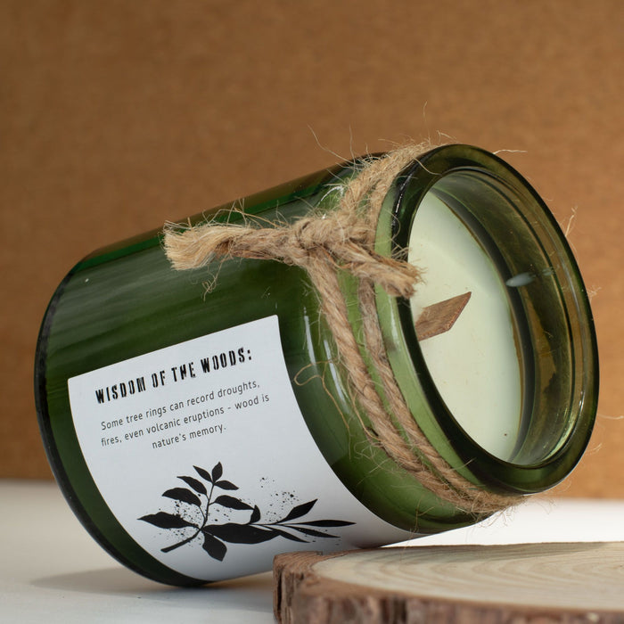 Greenman Woodwick Sojakerze - Salbei & Minzholz