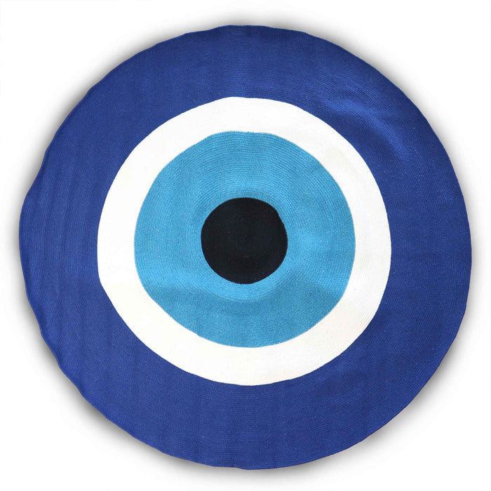 Baumwollseilteppich – Evil Eye, 150 cm