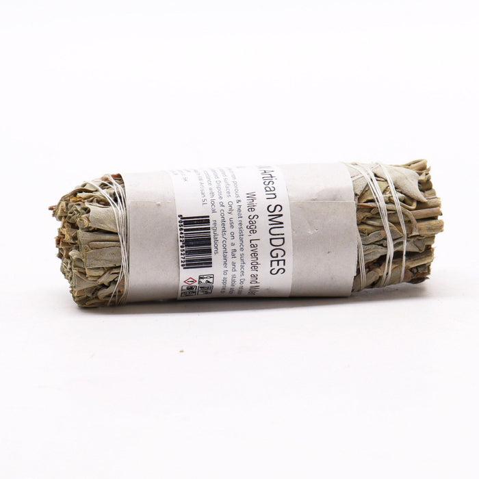 Smudge Stick - White Sage, Lavender & Mullein (10cm)