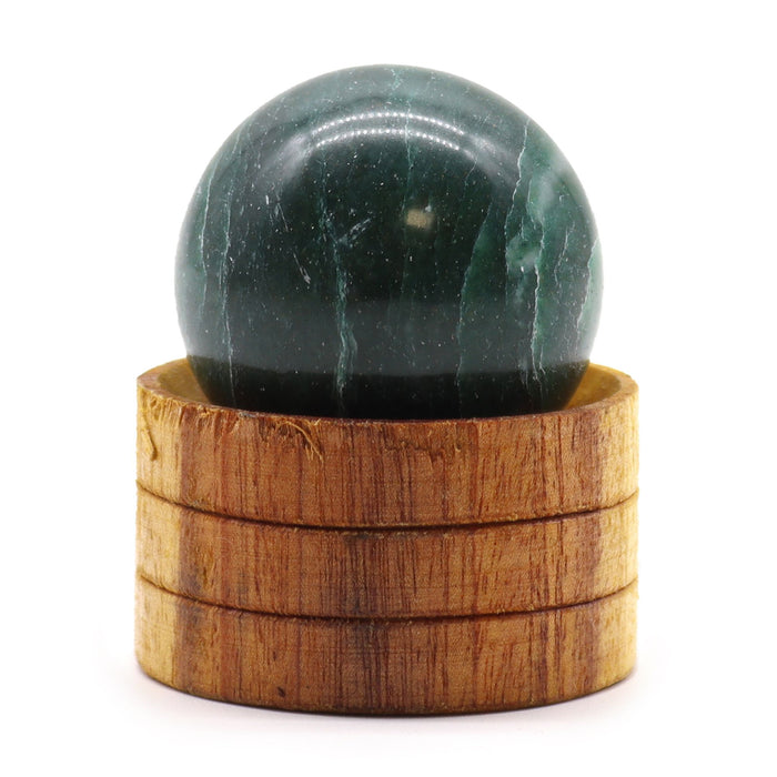 Edelsteinkugel, 40mm - Indische Jade