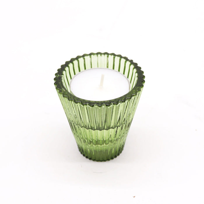 Flip-Dinner-Kerzen-/Teelichthalter – Garden Jade
