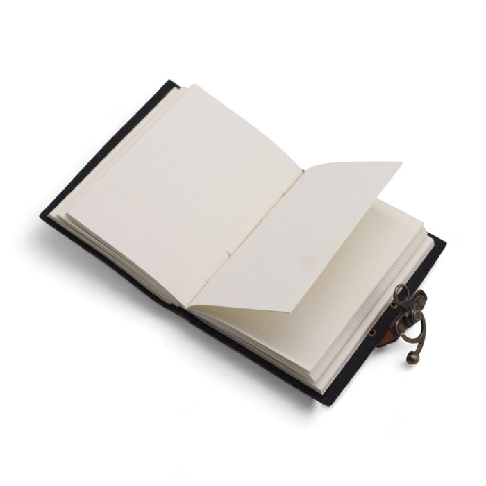 Carnet en cuir imprimé – Ne renoncez jamais à vos rêves (17,78 cm x 12,7 cm)