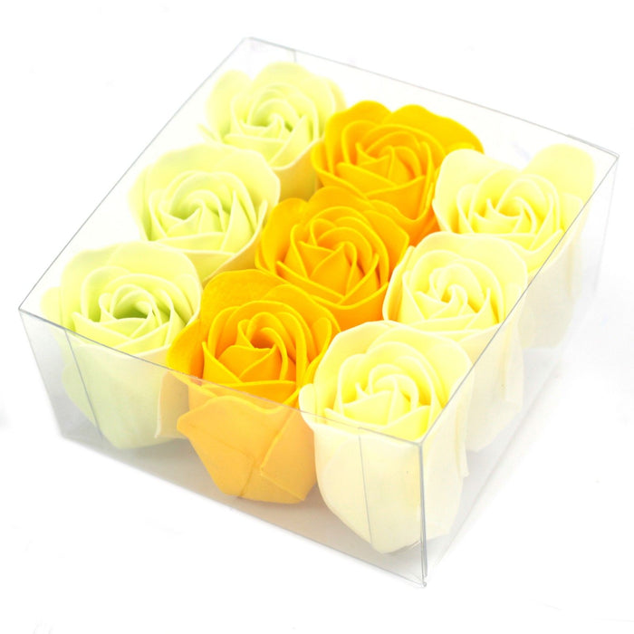 Fleurs de Savon - Roses Printanières (Lot de 9)