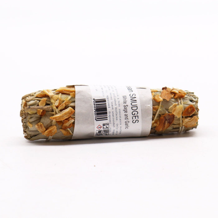Smudge Stick - White Sage & Garlic (10cm)