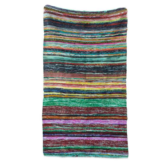 Medium Rag Rug - Green