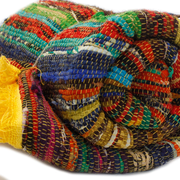 Medium Rag Rug - Yellow