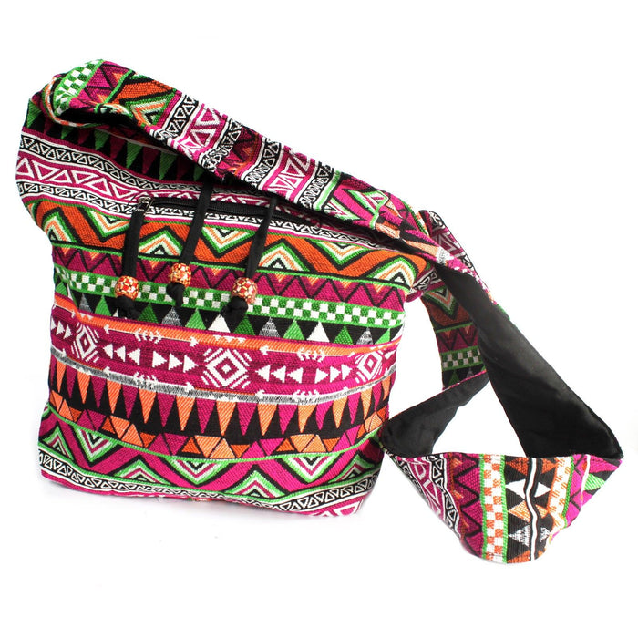 Jacquard-Studententasche – Rosa