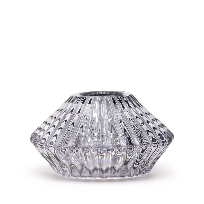 Flower Flip Dinner Kerzen- / Teelichthalter – Midnight Grey