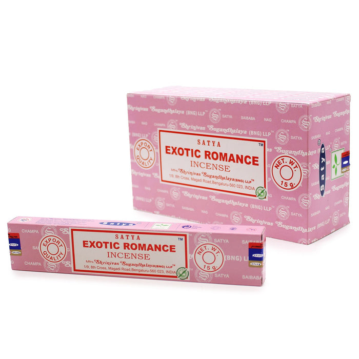Bâtonnets d'encens Satya - Romance exotique